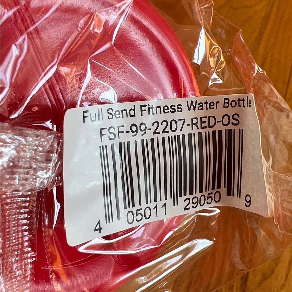 Full Send Bundle: Pink Key Chain & Red Water Bottle Unisex - Picture 3 of 3